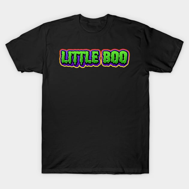 Little Boo Orange T-Shirt by Shawnsonart